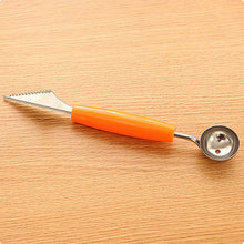 Load image into Gallery viewer, Double Headed Fruit Ball Carving Knife