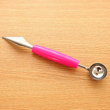 Load image into Gallery viewer, Double Headed Fruit Ball Carving Knife