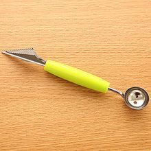 Load image into Gallery viewer, Double Headed Fruit Ball Carving Knife