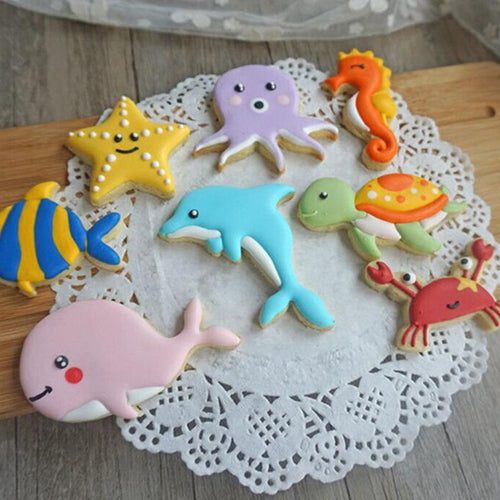 Ocean Themed Cookie Mold